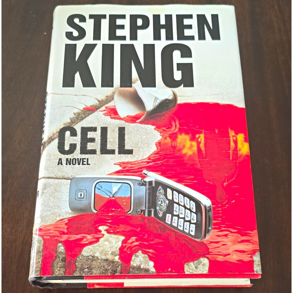 Stephen King Cell Hardcover w/ Dust Jacket Scribner 2006 Illus Mark Stutzman
